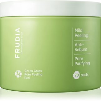 FrudiaGreen Grape dischetti esfolianti viso contro la pelle lucida e i pori dilatati70 pz