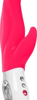 Fun FactoryLady Bi vibratore con stimolatore clitorideo India Red 22 cm