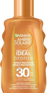 GarnierAmbre Solaire Ideal Bronze spray protettivo per stimolare e prolungare l'abbronzatura SPF 30 150 ml