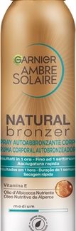 GarnierAmbre Solaire Natural Bronzer spray abbronzante per il corpo 150 ml