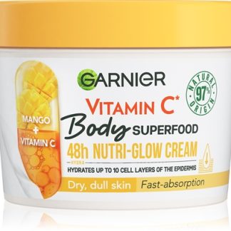 GarnierBody SuperFood crema illuminante corpo con vitamina C 380 ml