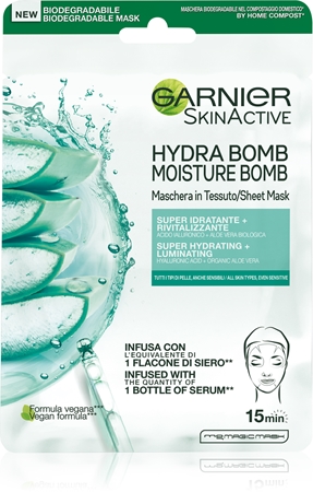 GarnierSkin Active Hydra Bomb mascheraviso idratante in tessuto28 g