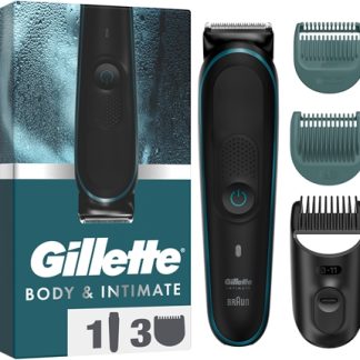 GilletteBody&Intimate i5 trimmer per parti intime e corpo per uomo 1 pz