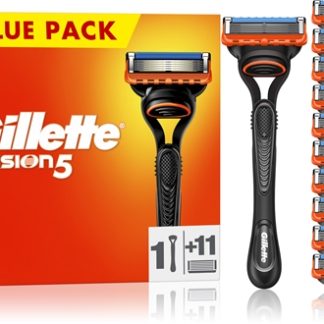 GilletteFusion5 rasoio + lame di ricambio11 pz