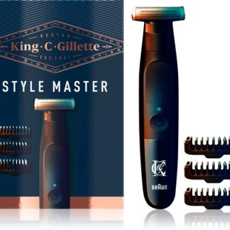 GilletteKing C. Style Master regolabarba con prolunga intercambiabile 1 pz