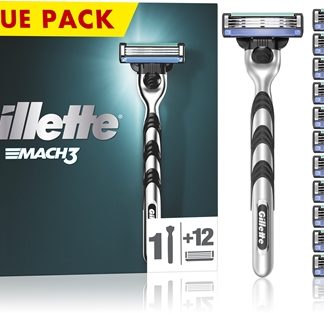 GilletteMach3 rasoio + lame di ricambio12 pz