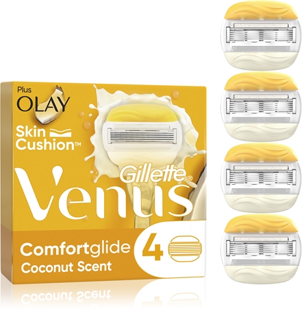 GilletteVenus ComfortGlide Olay Coconut lame di ricambio 4 pz