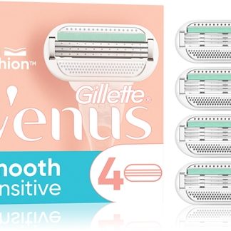GilletteVenus Sensitive Smooth testina di ricambio 4 pz