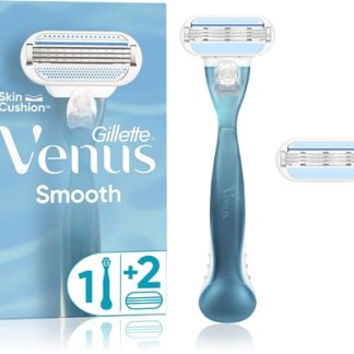 GilletteVenus Smooth rasoio + 2 testine di ricambio 1 pz