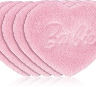 GLOVBarbie Ultrasoft Reusable Pads dischetti struccanti lavabilitipo Hearts Pink 5 pz
