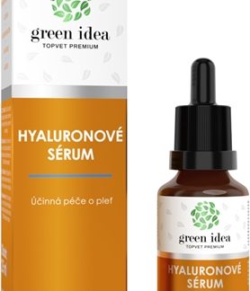Green Idea Topvet premium herbal teas Hyaluronové sérum trattamento viso 25 ml