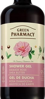 Green PharmacyDamask Rose & Shea Butter Shower Gel gel doccia delicato 500 ml