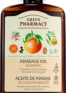 Green PharmacyEssential oils of Orange Massage Oil olio massaggio riscaldante 200 ml