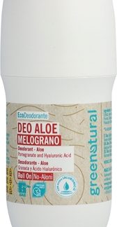 GreenaturalDeodorant Roll-On Pomegranate deodorante minerale con acido ialuronico 75 ml