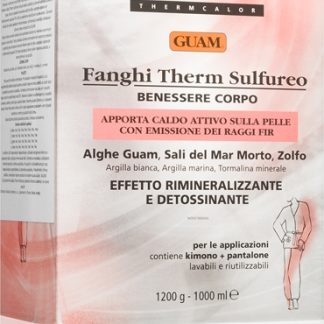 GuamFanghi Therm Sulfureo impacco riscaldante per rilassare muscoli e articolazioni 1200 g