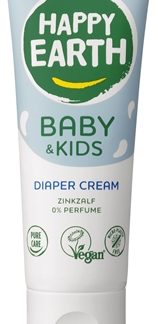 Happy Earth100% Natural Diaper Cream for Baby & Kids unguento allo zinco senza profumazione 75 ml