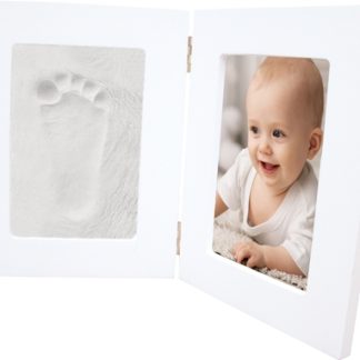 Happy HandsDouble Frame set impronte neonato White 36,7 cm x 23,7 cm