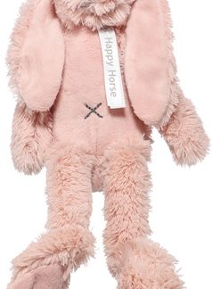 Happy HorseRabbit Richie Tiny Old Pink giocattolo di pelouche 28 cm
