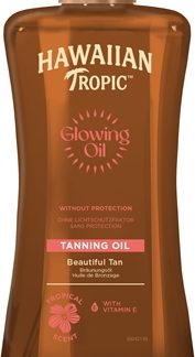 Hawaiian TropicGlowing Oil Tanning olio corpo per prolungare la durata dell'abbronzatura 200 ml