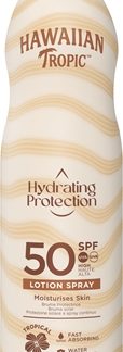 Hawaiian TropicHydrating Protection Lotion Spray spray abbronzante SPF 50220 ml
