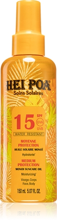 Hei PoaMonoi Suncare olio abbronzante in spray SPF 15 150 ml