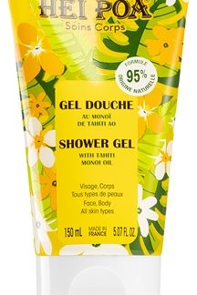 Hei PoaTahiti Monoi Oil Tahiti Monoi Oil gel doccia trattante per viso e corpo 150 ml