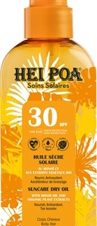 Hei PoaTahiti Monoi Oil Tahiti Monoi Oil olio abbronzante secco SPF 30 150 ml