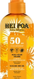 Hei PoaTahiti Monoi Oil Tahiti Monoi Oil olio abbronzante secco SPF 50 150 ml
