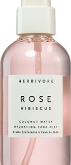 HerbivoreRose Hibiscus Coconut Water spray viso energizzante idratante120 ml
