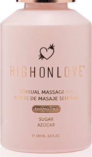 High on LoveSensual CBD Sugar olio per massaggi 100 ml