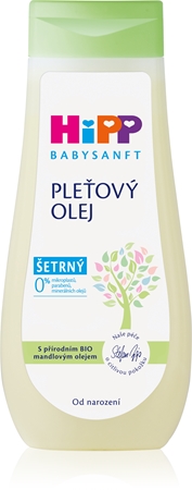HippBabysanft Sensitive olio viso per neonati 200 ml