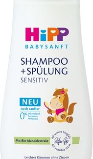 HippBabysanft Sensitive shampoo e balsamo per neonati 200 ml