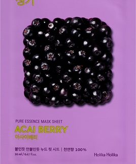 Holika HolikaPure Essence Acai Berry maschera viso esfoliante in tessuto23 ml