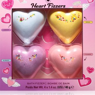 I Heart RevolutionFizzer Kit Hearts confezione regalo per il bagno da donna 1 pz
