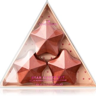 I Heart RevolutionFizzer Kit Star compresse frizzanti colorate da bagno 120 g