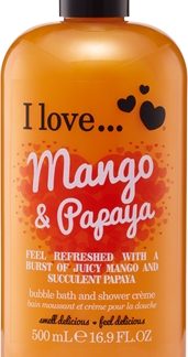 I love...Mango & Papaya crema per doccia e bagno 500 ml
