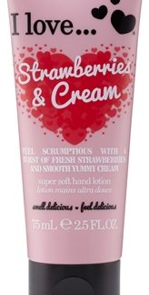 I love...Strawberries & Cream crema per le mani 75 ml