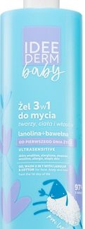 IdeepharmIdee Derm Baby gel detergente 3 in 1 per bambini 400 ml