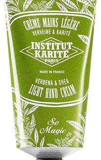 Institut Karité ParisLemon Verbena So Magic crema leggera per le mani con burro di karité tube + box 75 ml