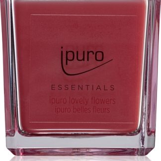 ipuroEssentials Lovely Flowers candela profumata 125 g