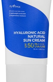 IsntreeHyaluronic Acid crema abbronzante minerale per pelli sensibiliSPF 50+ 50 ml