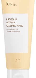 iUnikPropolis Vitamin maschera notte per rigenerare la pelle con complesso multivitaminico60 ml