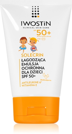 IwostinSolecrin emulsione protettiva lenitiva per bambini SPF 50+ 100 ml
