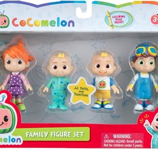 Jas CocomelonFamily Figure Set set di giocattoli 3y+ 4 pz