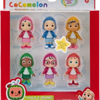 Jas CocomelonFamily & Friends Shark Pack set di giocattoli 3y+ 6 pz