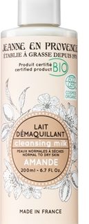 Jeanne en ProvenceBIO Almond latte detergente viso in qualità BIOda donna 200 ml