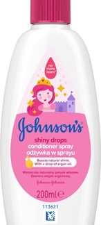 Johnson's®Shiny Drops balsamo spray senza risciacquo con olio di argan dai 18 mesi 200 ml