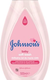 Johnson's®Wash and Bath gel detergente delicato 500 ml