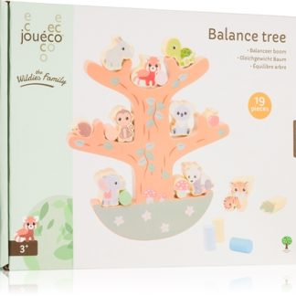 JouécoThe Wildies Family Balance Tree gioco in legno 36 m+ 19 pz