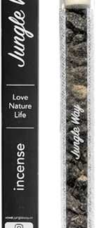 Jungle WayIndian Black Benzoin Aphrodisiac Sambrani incenso 15 g